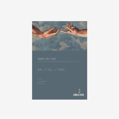 Blok za crtanje Watercolor A3, 300g, 12 lista