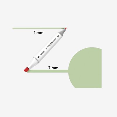 Marker skech art dvostrani 175 Lime Green