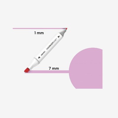 Marker skech art dvostrani 147 Pale Lila