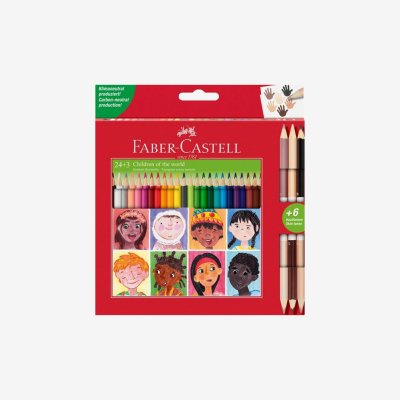 Faber Castell drvene bojice 1/24 + 3 Bicolor