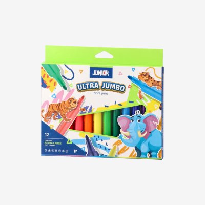 Junior flomasteri ultra jumbo 1/12