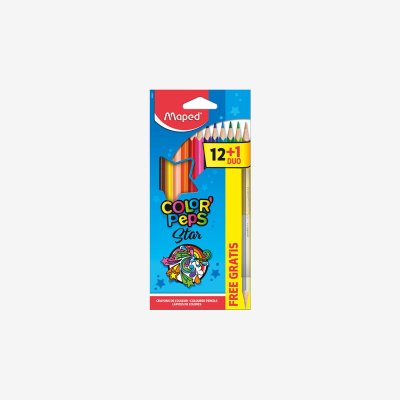 Maped drvene bojice Color peps 1/12 + 1