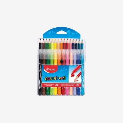 Maped flomasteri i bojice 12 + 15