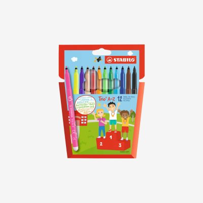 Stabilo flomasteri 1/12