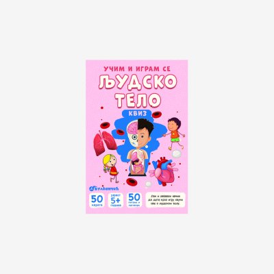 Edukativne karte, Ljudsko telo