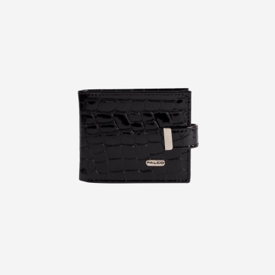 Falco ženska futrola za kartice - Crna kroko lak