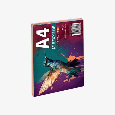 Multicolor A4 80g 1/250 Mix 5 boja
