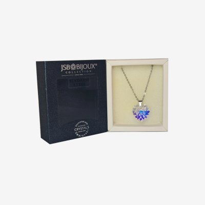 Ogrlica sa Swarovski kristalom - Srce