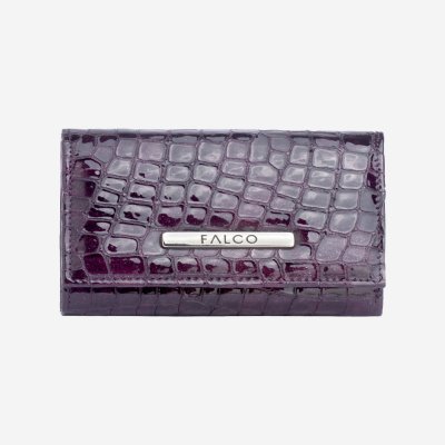 Falco ženski novčanik - Ljubičasti kroko lak