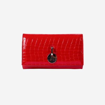 Falco ženski novčanik - Crvena kroko lak