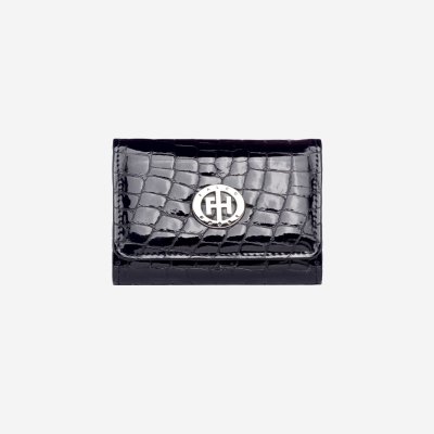 Falco ženski novčanik - Crna kroko lak