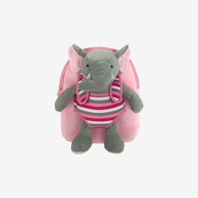 Ranac za vrtić, Baby Animals, Roze Slon