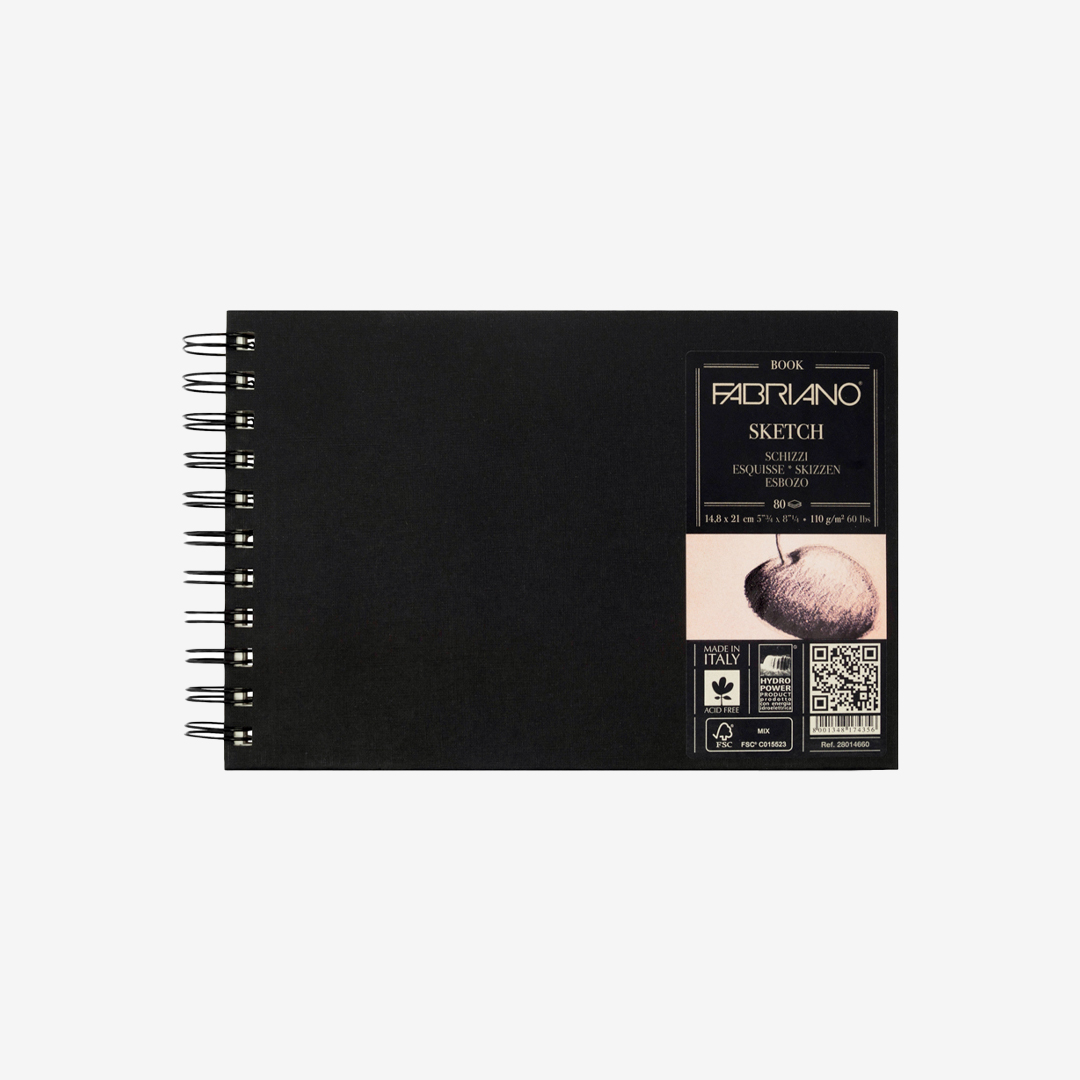 Blok za crtanje Sketch spirala A5, 110g, 80 lista