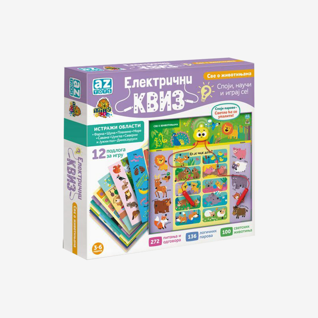 Električni kviz Sve o životinjama