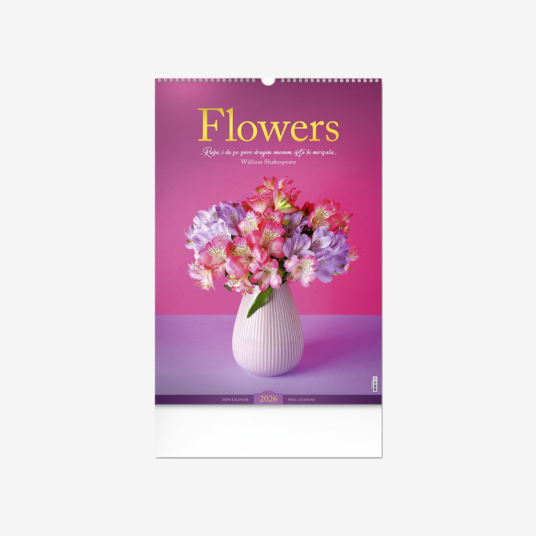 Zidni kalendar - Cveće