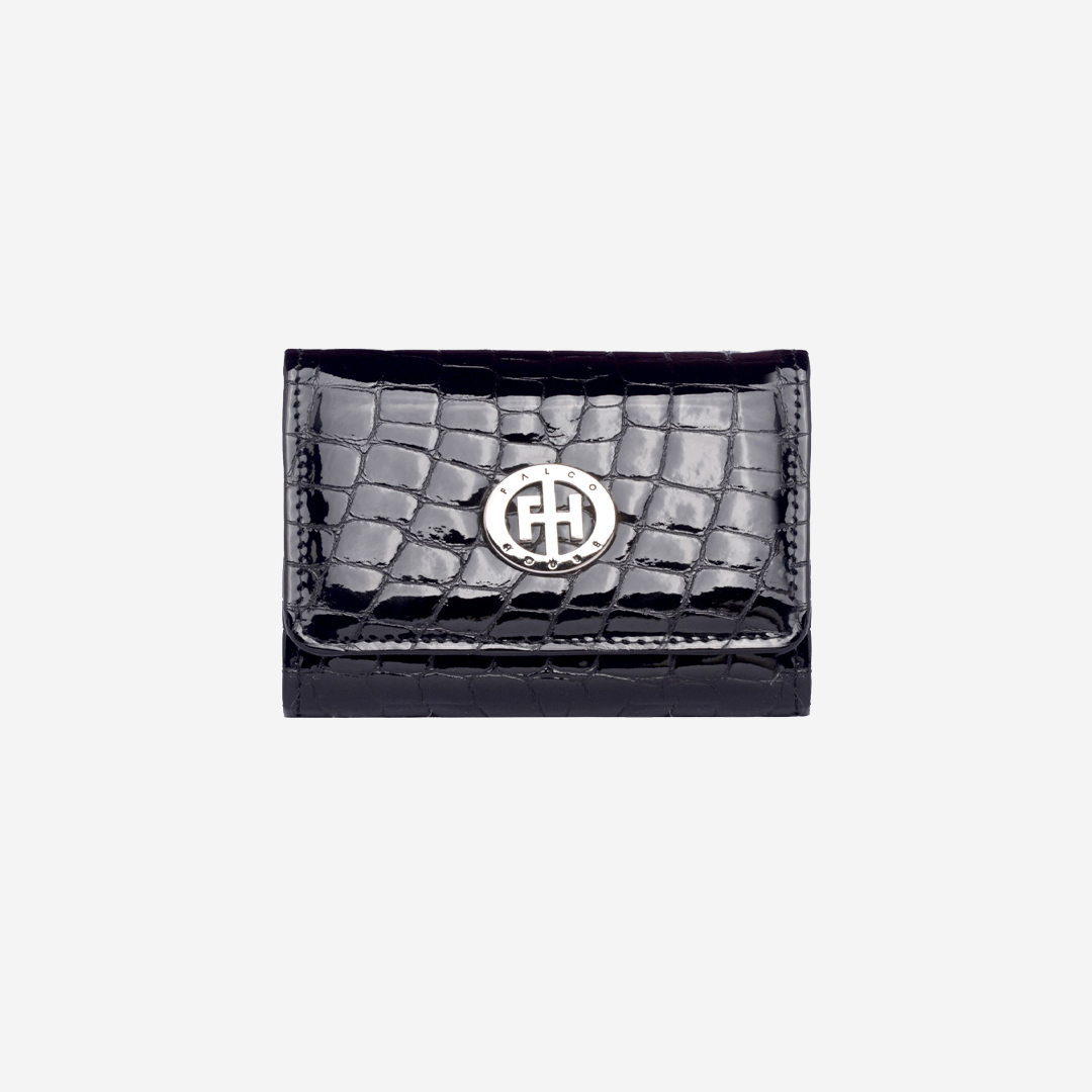 Falco ženski novčanik - Crna kroko lak