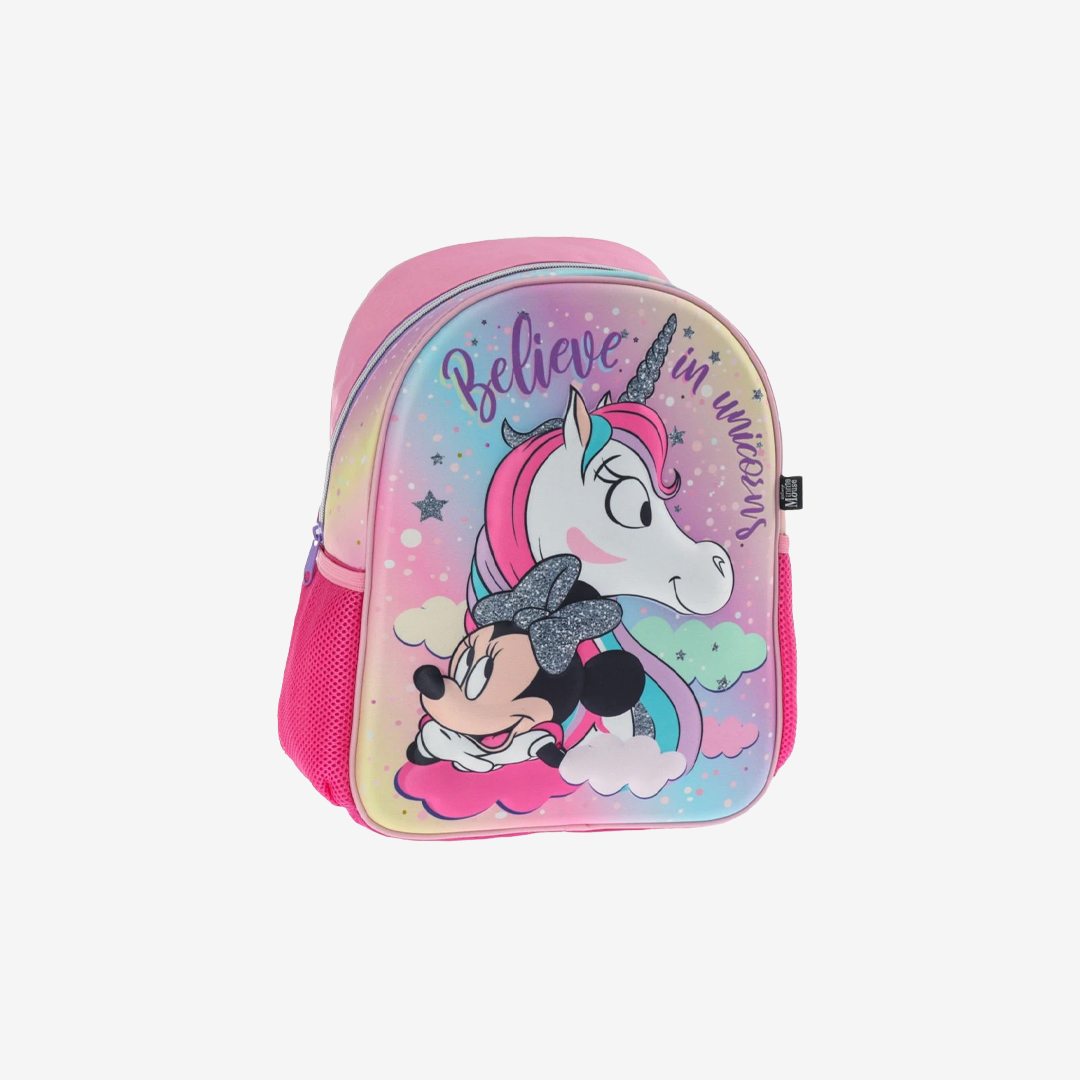 Predškolski ranac 3D, Minnie Mouse, Believe in unicorn